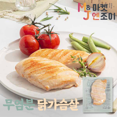 한끼통살 냉장 훈제 닭가슴살 저염분 100g