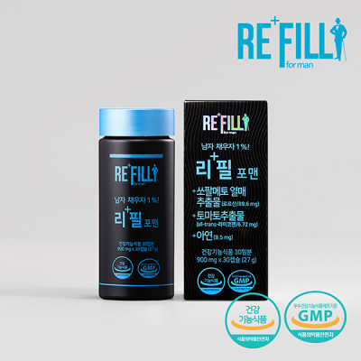 [RE+FILL for man] 리필포맨 전립선영양제 쏘팔매토